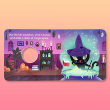 Little Witch Cat: Finger Puppet Book