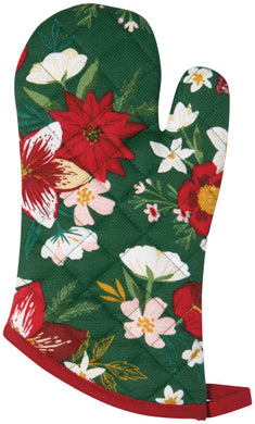 Amaryllis Oven Mitt