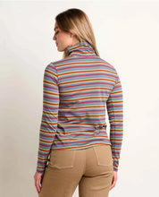 Maisey Long Sleeve T-Neck - Burnt Henna Multi