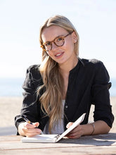 Logan - Soft Honey Tort - Blue Light Filtering Lens Readers (1.00)