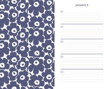 Marimekko One Line a Day (Blue Unikko)