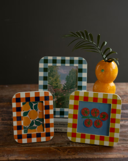 Painted Wood Photo Frames