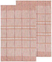 Finley Traditional Check Pattern Tea Towels/Dishtowels (Set of 2 - Multiple Color Options)