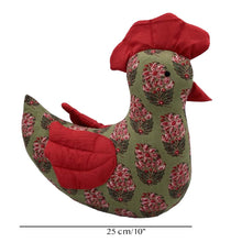 Sitting Hen Stuffed Toy