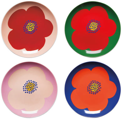 Poppy Appetizer Plates | Fun, Unique Plates for Serving Snacks & Appetizers (Multiple Options)