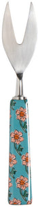 Block Print Design Cheese Knives Set (Set of 4)