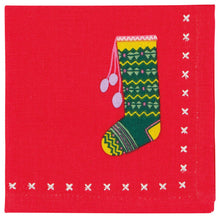 Winter Woolens Cloth Cocktail Napkins (Set of 4)