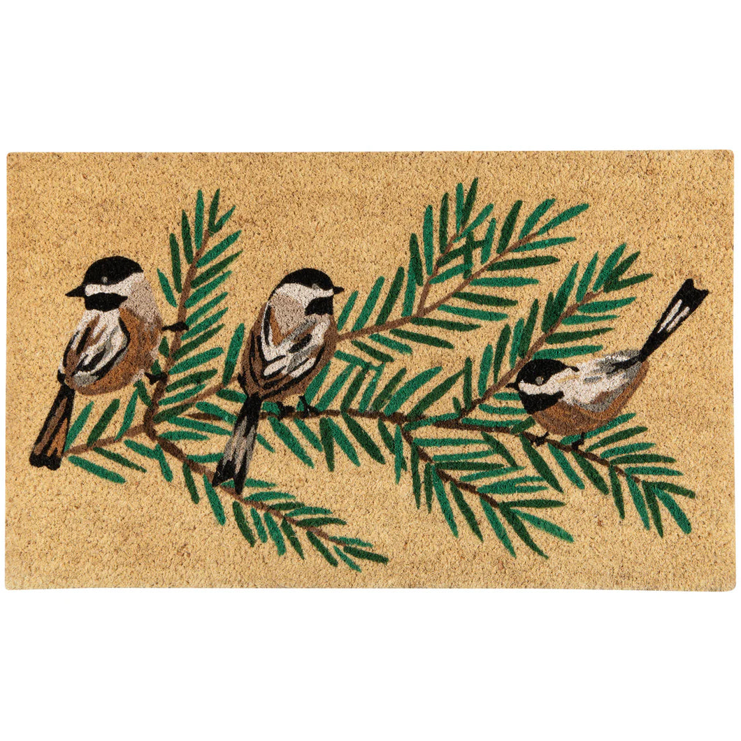 Chickadee Doormat