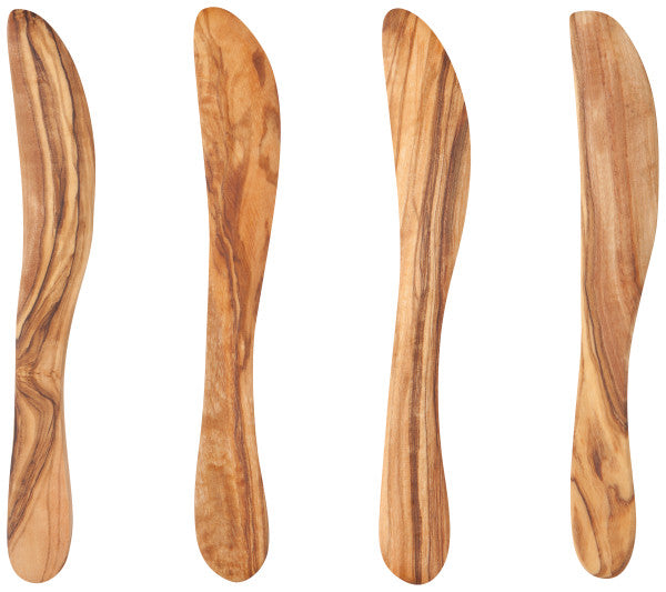 Olive Wood Spreaders (Set of 4)