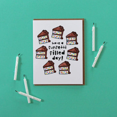 Funfetti Birthday Greeting Card