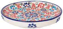 Hand-painted Turkish Dish - Evani White