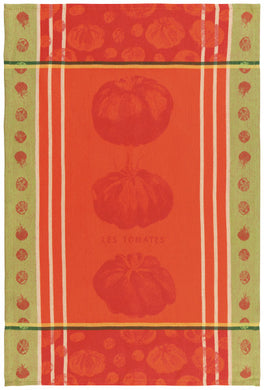 Heirloom Tomatoes Jacquard Dishtowel/Tea Towel