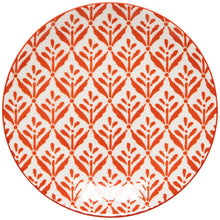 Copper Leaves 6 inch Appetizer Plate