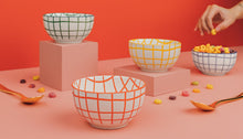 Wobbly Check Bowls (Multiple Colors)