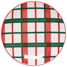 Holiday Plaid Appetizer Plate (Multiple Styles)