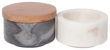 Marble Salt Cellar Set