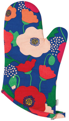 Poppy Oven Mitt