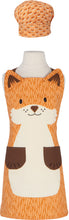 Fox Daydream Kids Apron & Hat Set