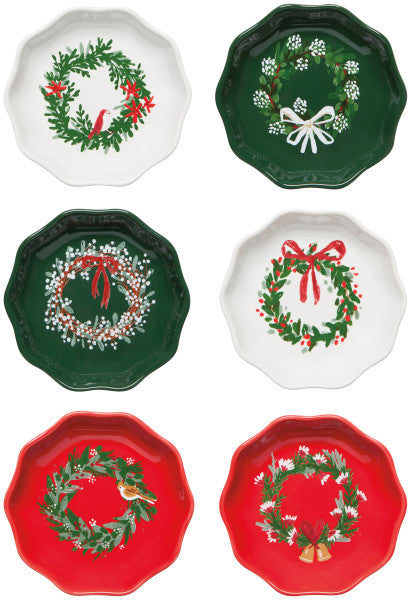 Wreaths Pinch/Dip Bowls (Assorted Styles)