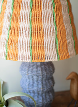 Recycled Paper Rope and Iron Table Lamp