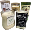 Liquor Bottle Candles - Bourbon Barrel