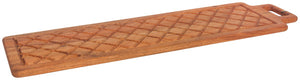 Long Etch Acacia Wood Serving Board