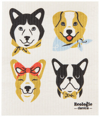 Uptown Dogs Swedish Dishcloth