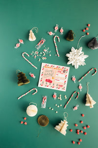 Postcard to Santa Swedish Dishcloth