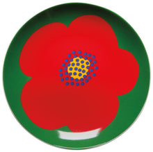 Poppy Appetizer Plates | Fun, Unique Plates for Serving Snacks & Appetizers (Multiple Options)