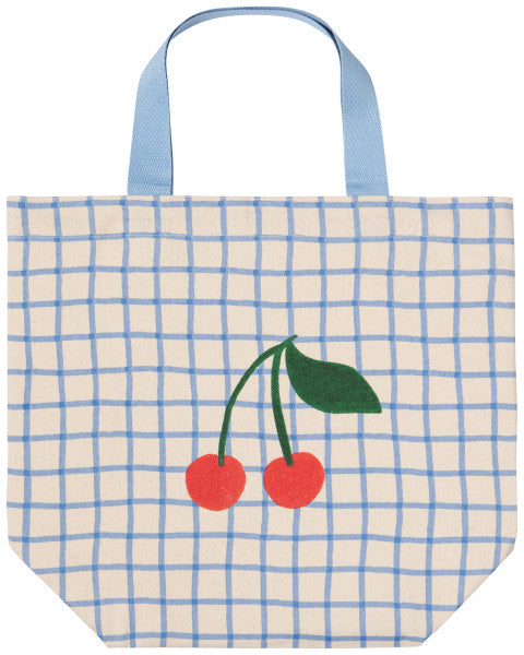 Very Cherry Pocket Tote Bag