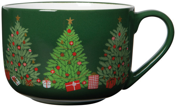 Festive Fir Latte Mug