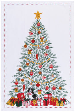 Festive Fir Christmas Dishtowel
