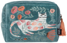 Catbloom Embroidered Pouch