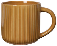 Saffron Fluted Mug