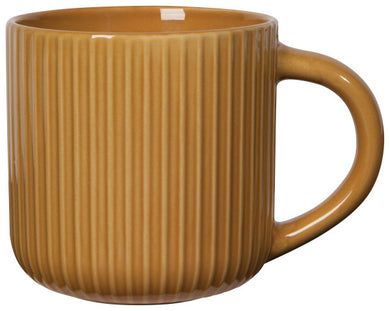 Saffron Fluted Mug