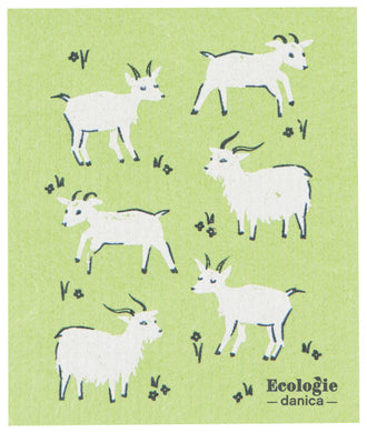 Goats Swedish Dishcloth