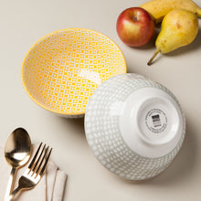 Stamped Soup/Cereal Bowls (22 oz- Multiple Color Options)