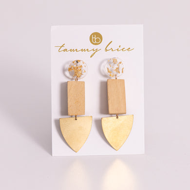 Woodpecker Earrings by Local Maker Tammy Brice