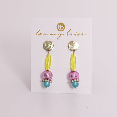 Fancy Pants Earrings by Local Maker Tammy Brice