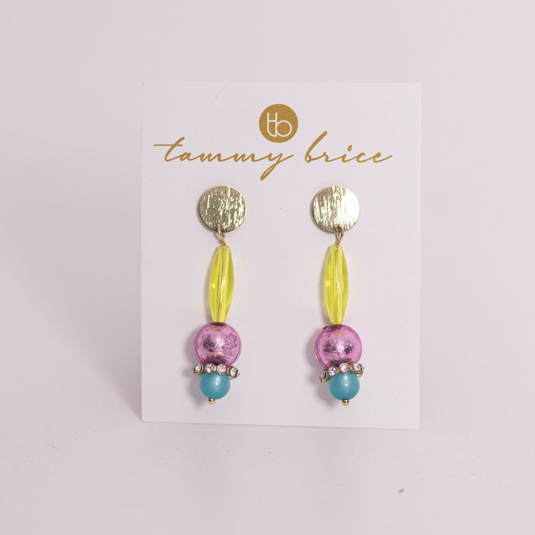 Fancy Pants Earrings by Local Maker Tammy Brice