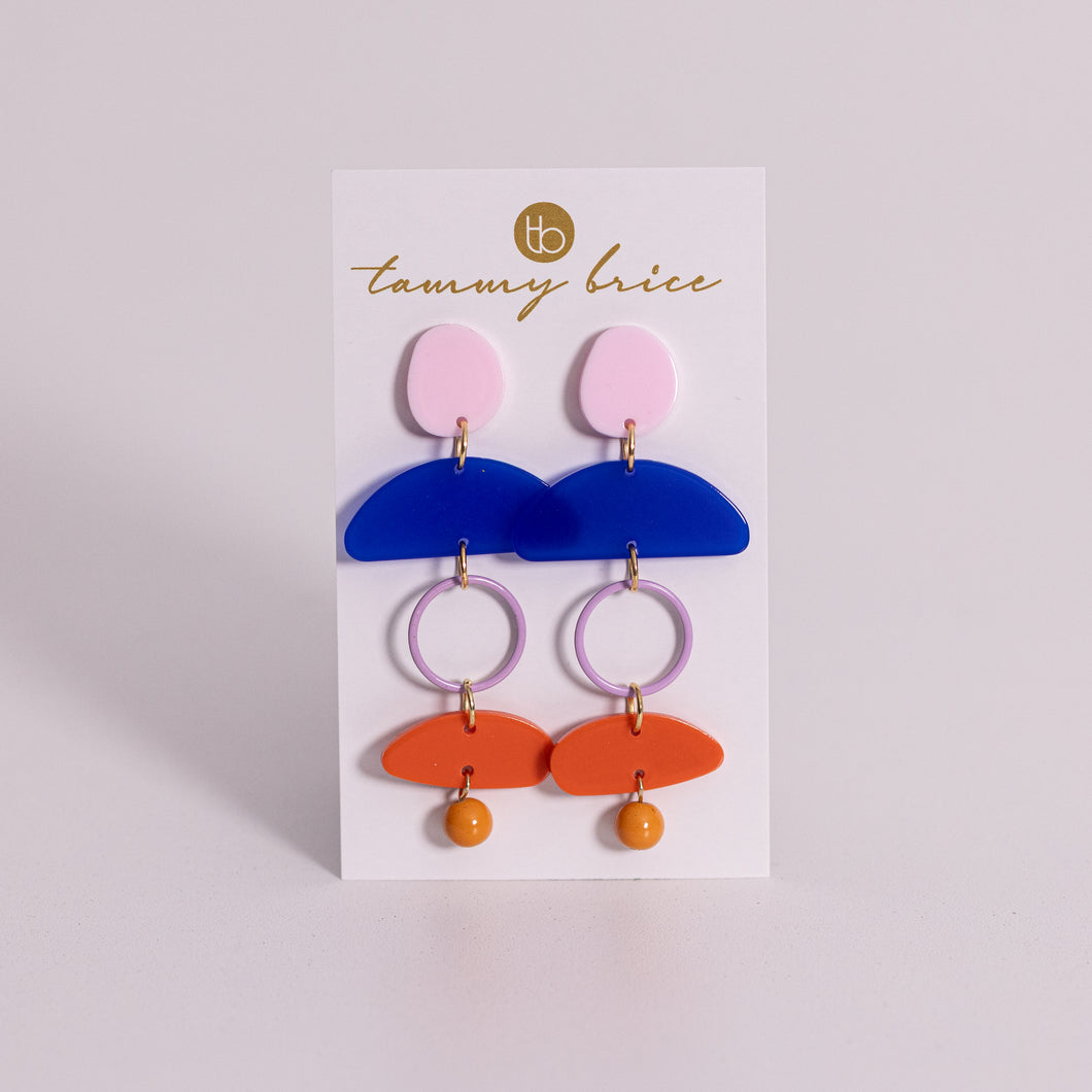 Eagle Buffet Earrings by Local Maker Tammy Brice