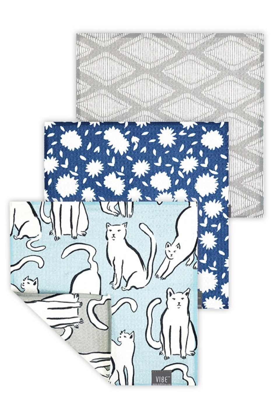 Curiosity Dual-Sided Dish Cloths