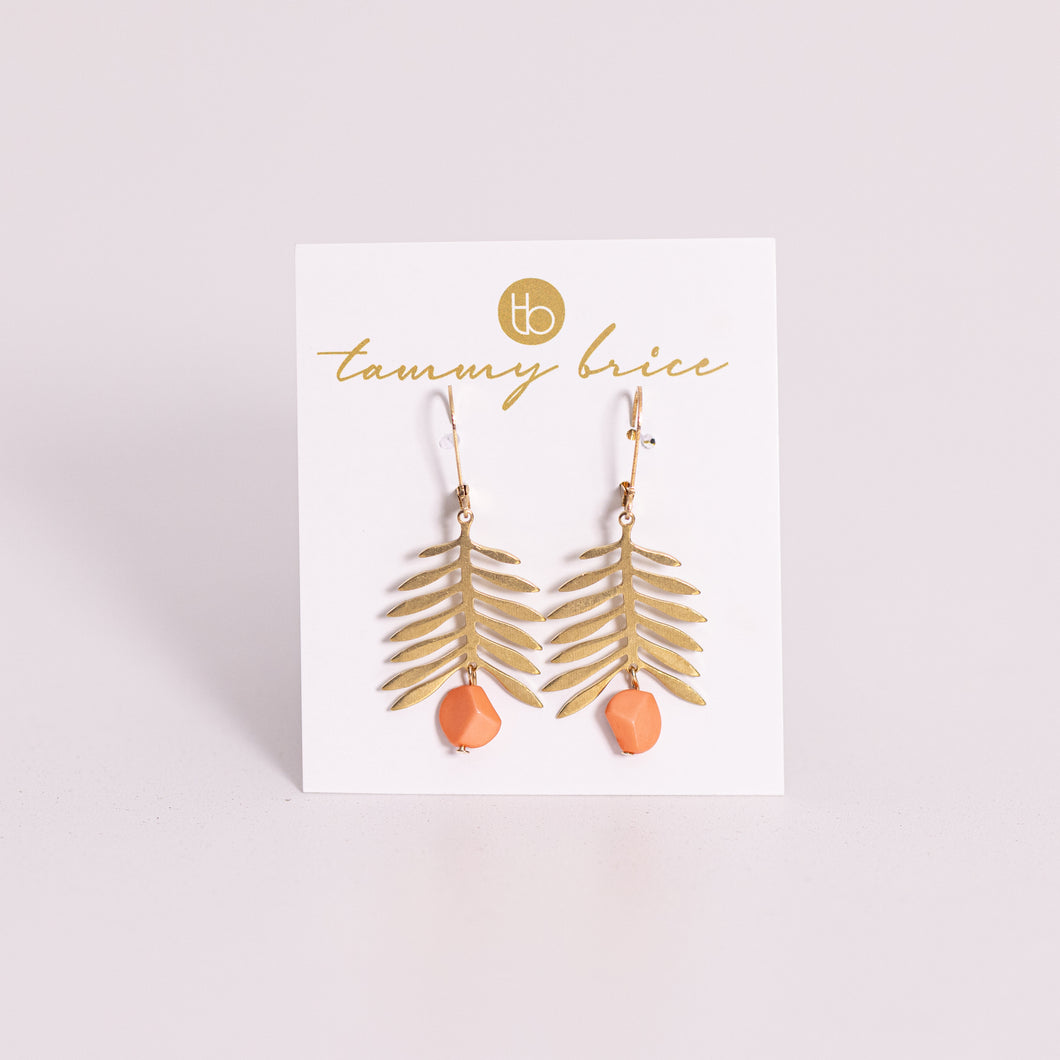 Seed Bead Earrings by Local Maker Tammy Brice