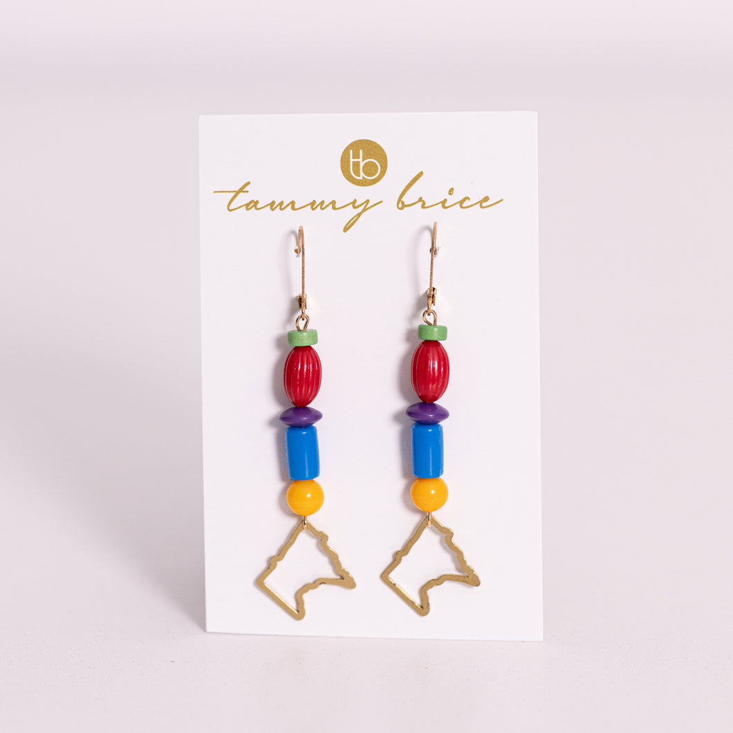 MN Bound Earrings by Local Maker Tammy Brice