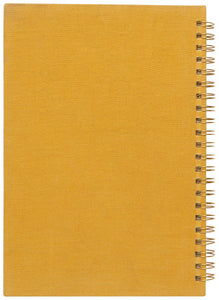 Venus Embroidered Cotton/Linen Cover Notebook