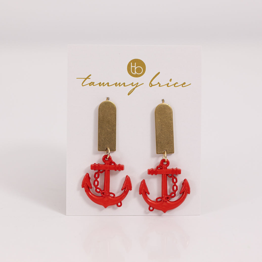 Nautical Earrings by Local Maker Tammy Brice