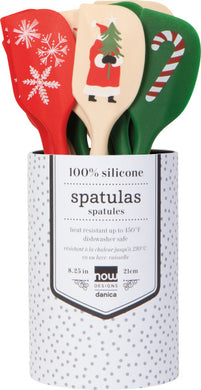 Holiday Cheer Christmas Mini Spatulas (Multiple Styles)