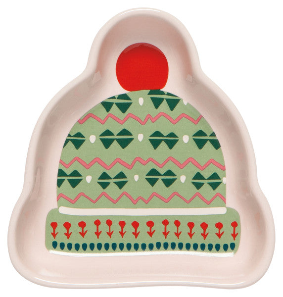 Winter Woolens Winter Hat Pinch/Dip Bowls (Multiple Styles & Colors)