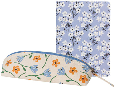 Bouquet Notebook & Pencil Case Set