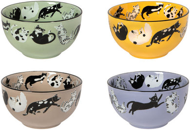 Kitty Cat Bowls (Multiple Colors)